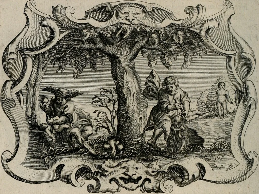 An illustration from Af-Beeldinghe van d'eerste eeuwe der Societeyt Iesu voor ooghen ghestelt door de Duyts-Nederlantsche prouincie der seluer Societeyt, 1640, leaf 295