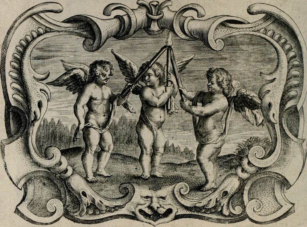 An illustration from Af-Beeldinghe van d'eerste eeuwe der Societeyt Iesu voor ooghen ghestelt door de Duyts-Nederlantsche prouincie der seluer Societeyt, 1640, leaf 297