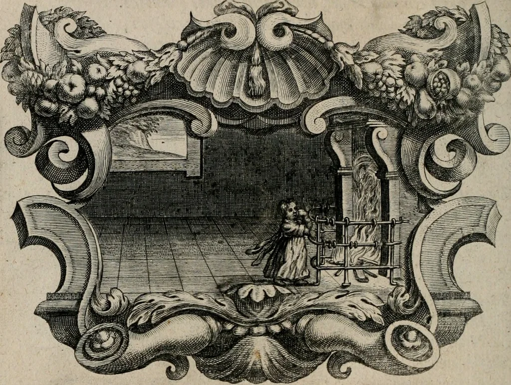 An illustration from Af-Beeldinghe van d'eerste eeuwe der Societeyt Iesu voor ooghen ghestelt door de Duyts-Nederlantsche prouincie der seluer Societeyt, 1640, leaf 313