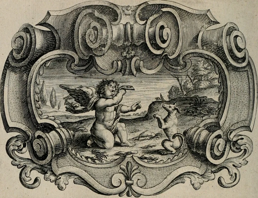 An illustration from Af-Beeldinghe van d'eerste eeuwe der Societeyt Iesu voor ooghen ghestelt door de Duyts-Nederlantsche prouincie der seluer Societeyt, 1640, leaf 315