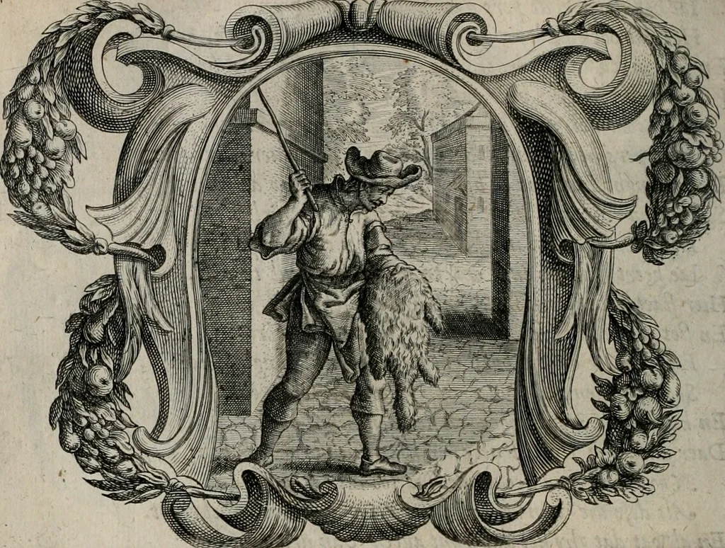 An illustration from Af-Beeldinghe van d'eerste eeuwe der Societeyt Iesu voor ooghen ghestelt door de Duyts-Nederlantsche prouincie der seluer Societeyt, 1640, leaf 411
