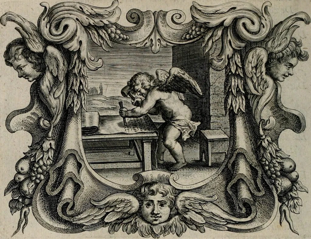 An illustration from Af-Beeldinghe van d'eerste eeuwe der Societeyt Iesu voor ooghen ghestelt door de Duyts-Nederlantsche prouincie der seluer Societeyt, 1640, leaf 415
