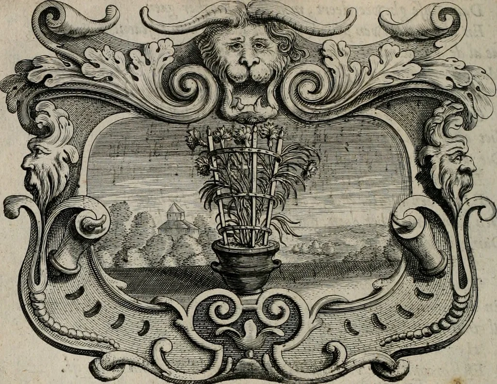 An illustration from Af-Beeldinghe van d'eerste eeuwe der Societeyt Iesu voor ooghen ghestelt door de Duyts-Nederlantsche prouincie der seluer Societeyt, 1640, leaf 419