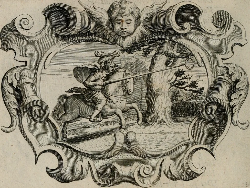 An illustration from Af-Beeldinghe van d'eerste eeuwe der Societeyt Iesu voor ooghen ghestelt door de Duyts-Nederlantsche prouincie der seluer Societeyt, 1640, leaf 51