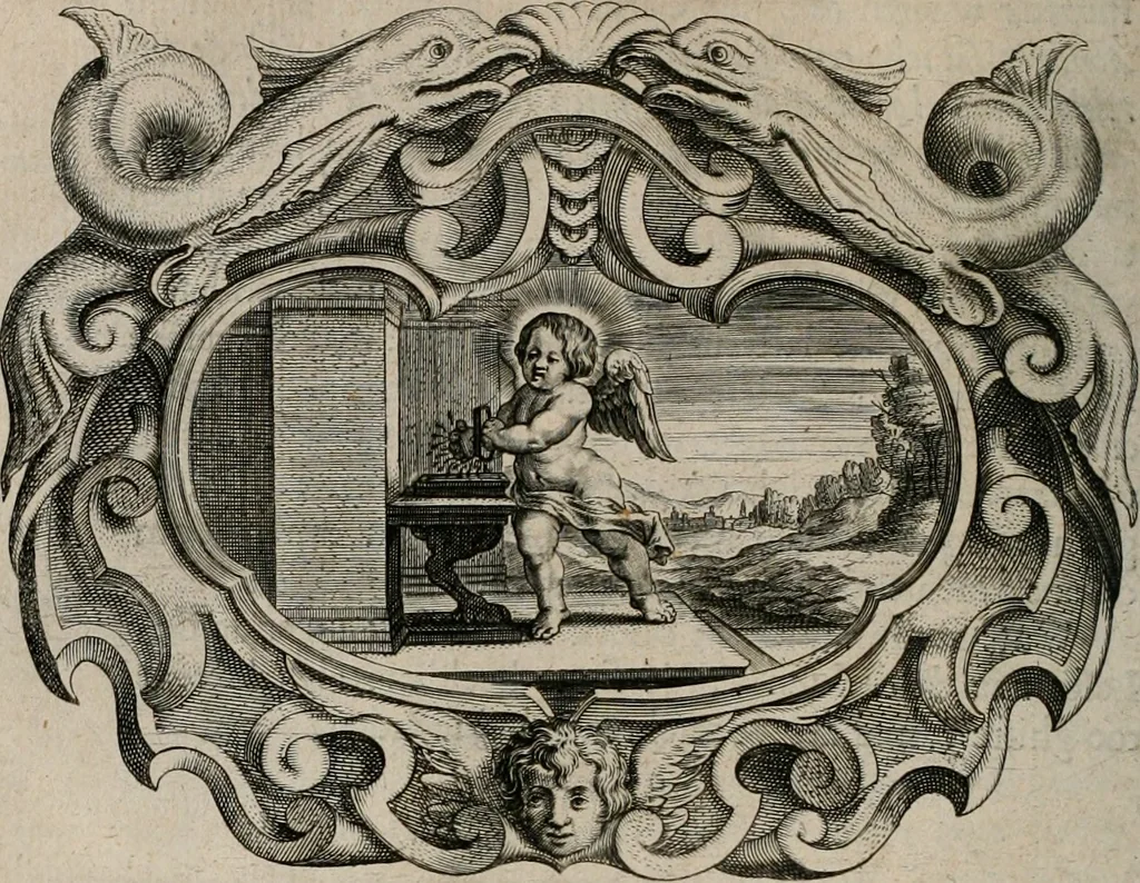 An illustration from Af-Beeldinghe van d'eerste eeuwe der Societeyt Iesu voor ooghen ghestelt door de Duyts-Nederlantsche prouincie der seluer Societeyt, 1640, leaf 513