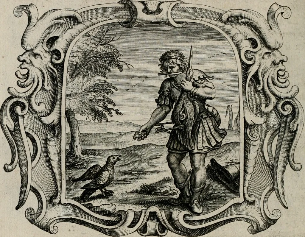 An illustration from Af-Beeldinghe van d'eerste eeuwe der Societeyt Iesu voor ooghen ghestelt door de Duyts-Nederlantsche prouincie der seluer Societeyt, 1640, leaf 703