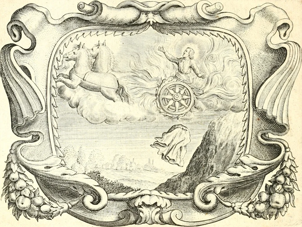 An illustration from Af-beeldinghe van d'eerste eeuwe der Societeyt Iesu : voor ooghen ghestelt door de Duyts-Nederlantsche provincie der selver societeyt, 1640, leaf 103