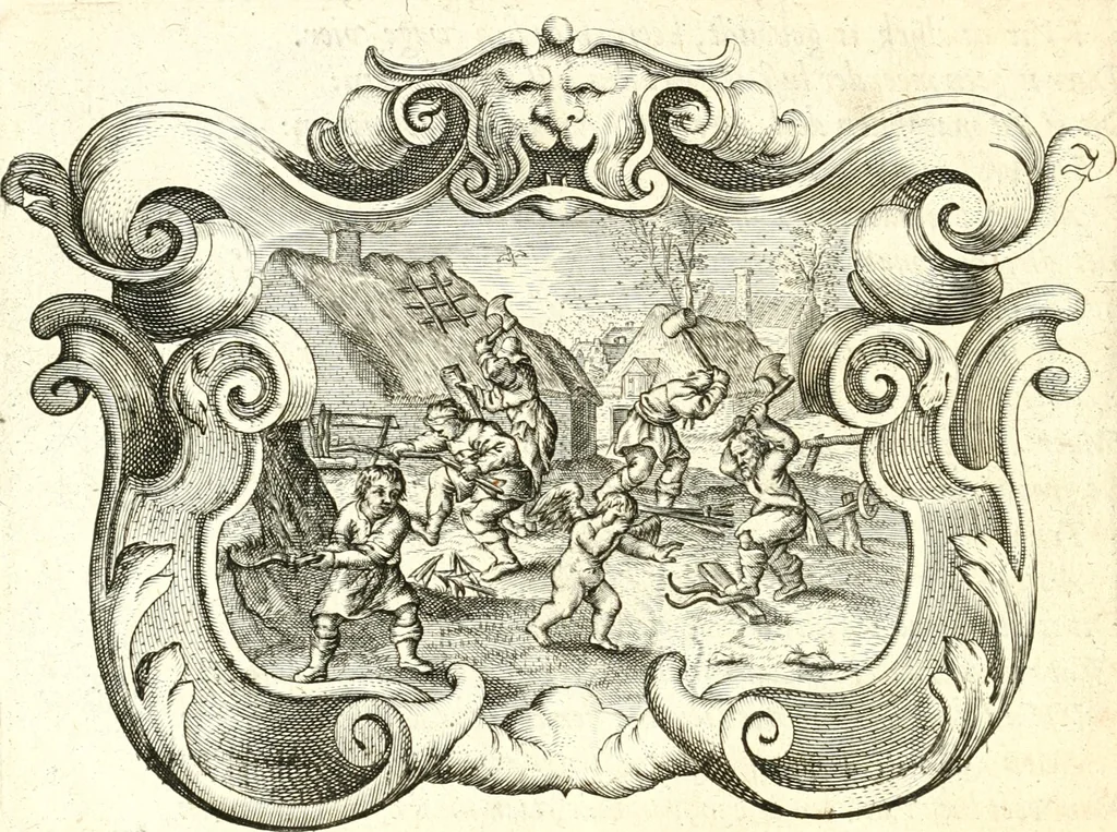 An illustration from Af-beeldinghe van d'eerste eeuwe der Societeyt Iesu : voor ooghen ghestelt door de Duyts-Nederlantsche provincie der selver societeyt, 1640, leaf 121