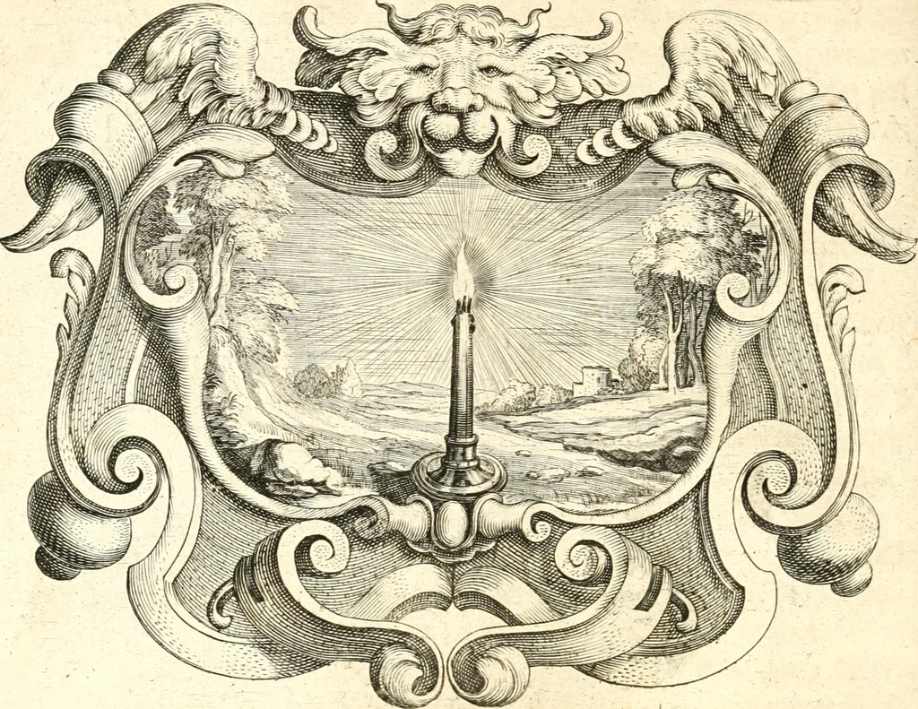 An illustration from Af-beeldinghe van d'eerste eeuwe der Societeyt Iesu : voor ooghen ghestelt door de Duyts-Nederlantsche provincie der selver societeyt, 1640, leaf 203