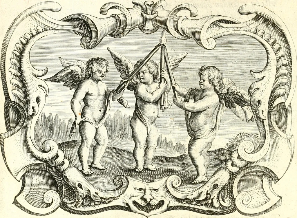 An illustration from Af-beeldinghe van d'eerste eeuwe der Societeyt Iesu : voor ooghen ghestelt door de Duyts-Nederlantsche provincie der selver societeyt, 1640, leaf 297