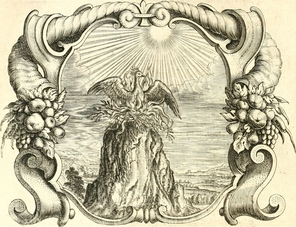 An illustration from Af-beeldinghe van d'eerste eeuwe der Societeyt Iesu : voor ooghen ghestelt door de Duyts-Nederlantsche provincie der selver societeyt, 1640, leaf 421