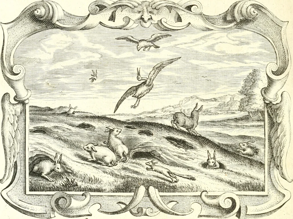 An illustration from Af-beeldinghe van d'eerste eeuwe der Societeyt Iesu : voor ooghen ghestelt door de Duyts-Nederlantsche provincie der selver societeyt, 1640, leaf 699