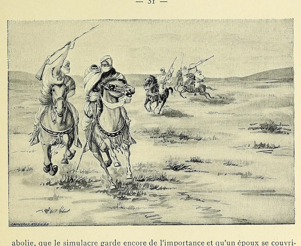 An illustration from Africaines, 1897, leaf 51