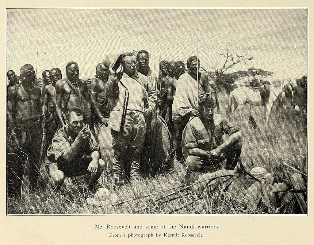 An illustration from African game trails : an account of the African wanderings of an American hunter-naturalist, 1909, leaf 258