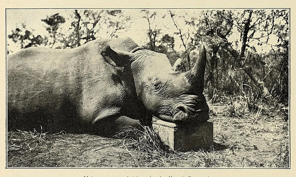 An illustration from African game trails : an account of the African wanderings of an American hunter-naturalist, 1909, leaf 282