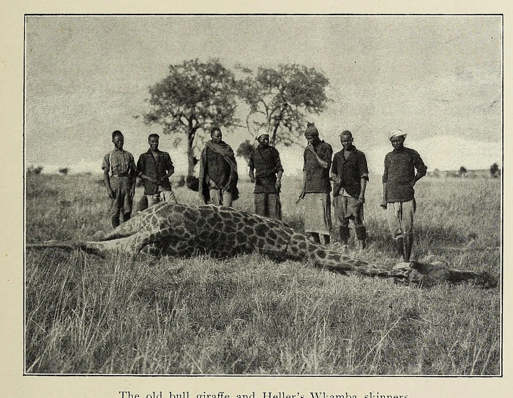 An illustration from African game trails, 1909, leaf 43