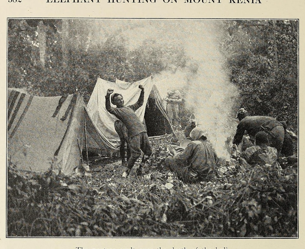 An illustration from African game trails, 1909, leaf 78