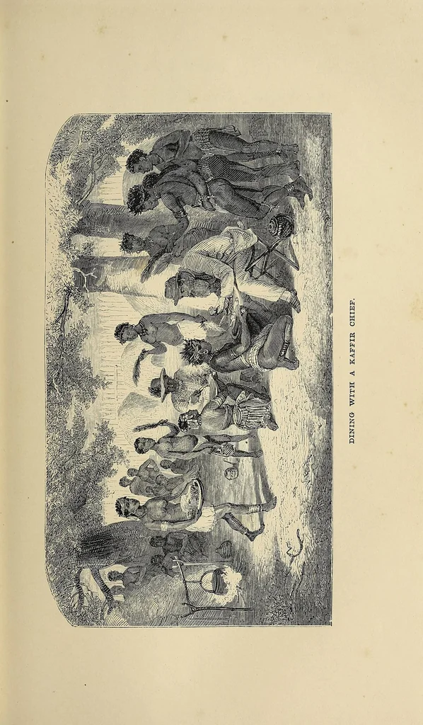 An illustration from African hunting, from Natal to the Zambesi : including Lake Ngami, the Kalahari Desert, &c. From 1852 to 1860, 1863, leaf 309