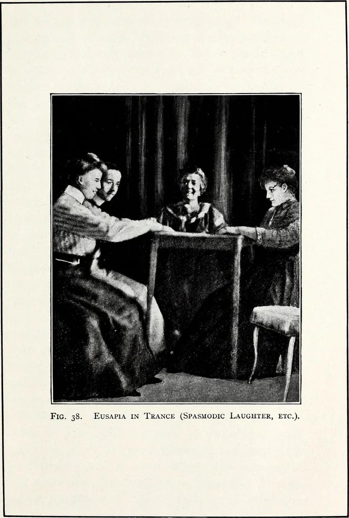 An illustration from After death--what? : Spiritistic phenomena and their interpretation, 1909, leaf 150
