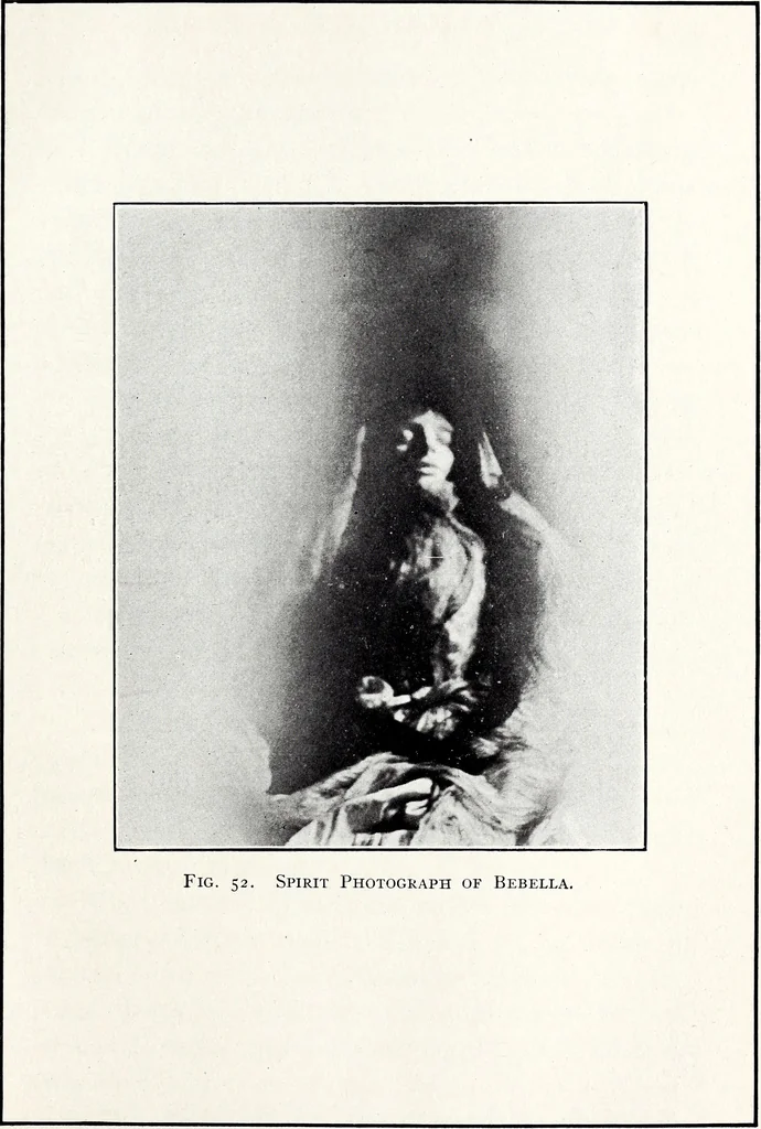 An illustration from After death--what? : Spiritistic phenomena and their interpretation, 1909, leaf 326