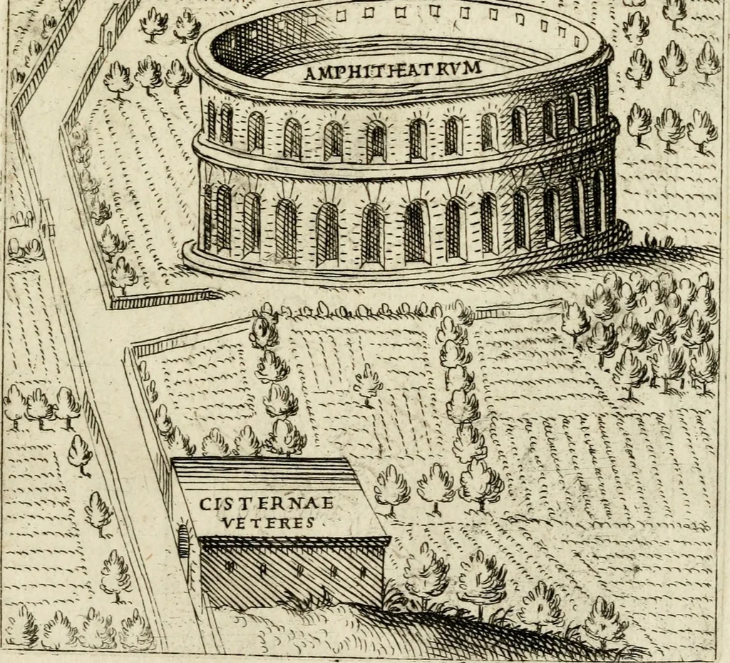 An illustration from Ager puteolanus, siue, Prospectus eiusdem insigniores, 1620, leaf 38