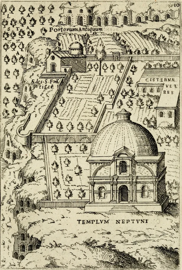 An illustration from Ager puteolanus, siue, Prospectus eiusdem insigniores, 1620, leaf 42