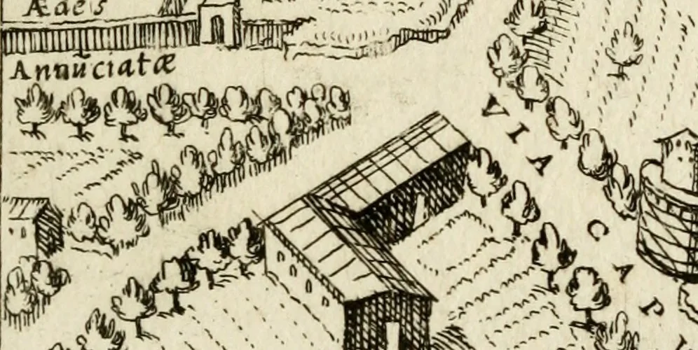 An illustration from Ager puteolanus, siue, Prospectus eiusdem insigniores, 1620, leaf 54