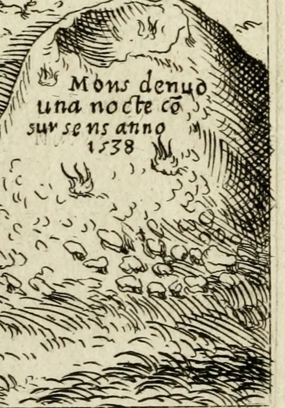An illustration from Ager puteolanus, siue, Prospectus eiusdem insigniores, 1620, leaf 66