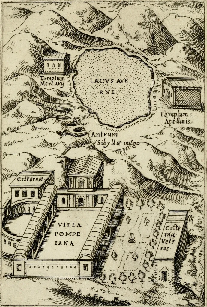An illustration from Ager puteolanus, siue, Prospectus eiusdem insigniores, 1620, leaf 70