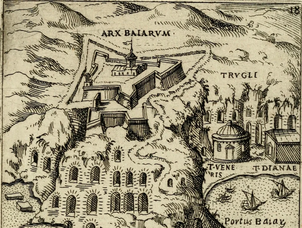 An illustration from Ager puteolanus, siue, Prospectus eiusdem insigniores, 1620, leaf 74