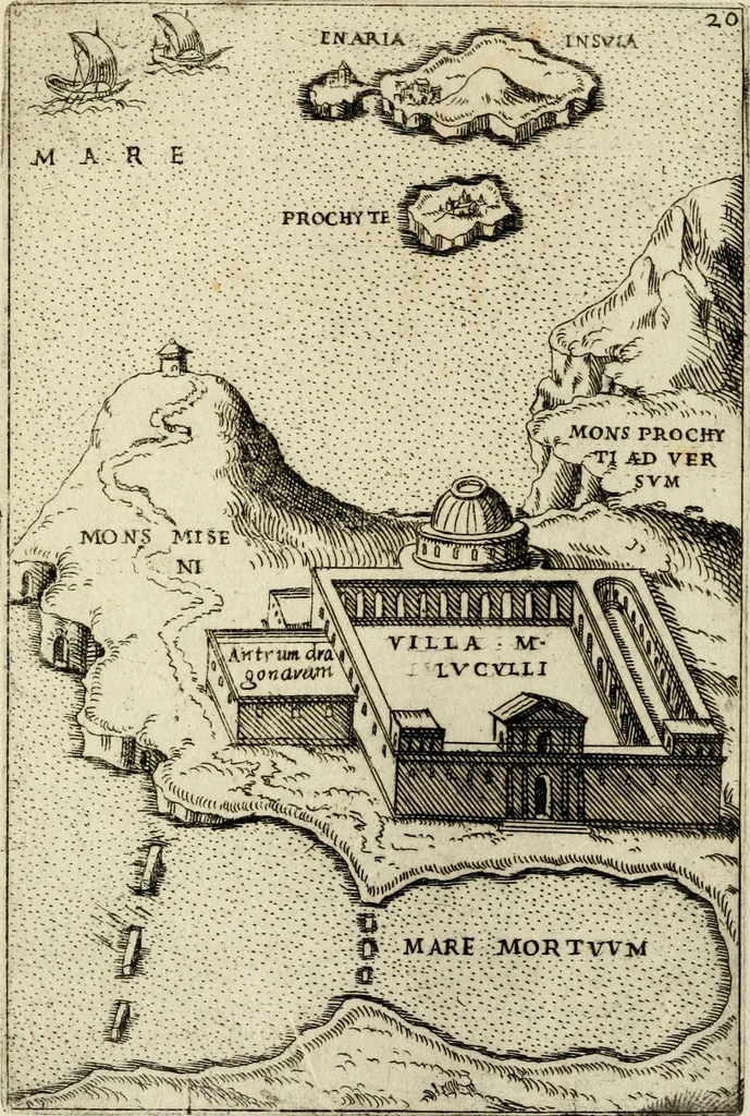 An illustration from Ager puteolanus, siue, Prospectus eiusdem insigniores, 1620, leaf 82