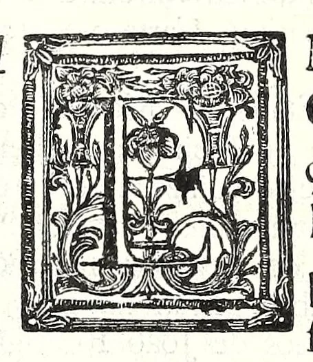 An illustration from Agiologio lusitano dos sanctos e varoens illustres em virtude do reino de Portugal e suas conquistas, 1651, leaf 506