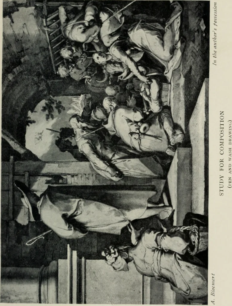 An illustration from Aims and ideals in art : eight lectures delivered to the students of the Royal academy, 1906, leaf 102