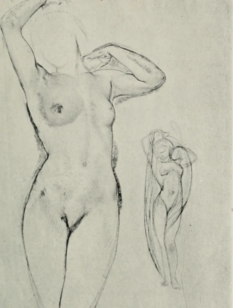 An illustration from Aims and ideals in art : eight lectures delivered to the students of the Royal academy, 1906, leaf 170