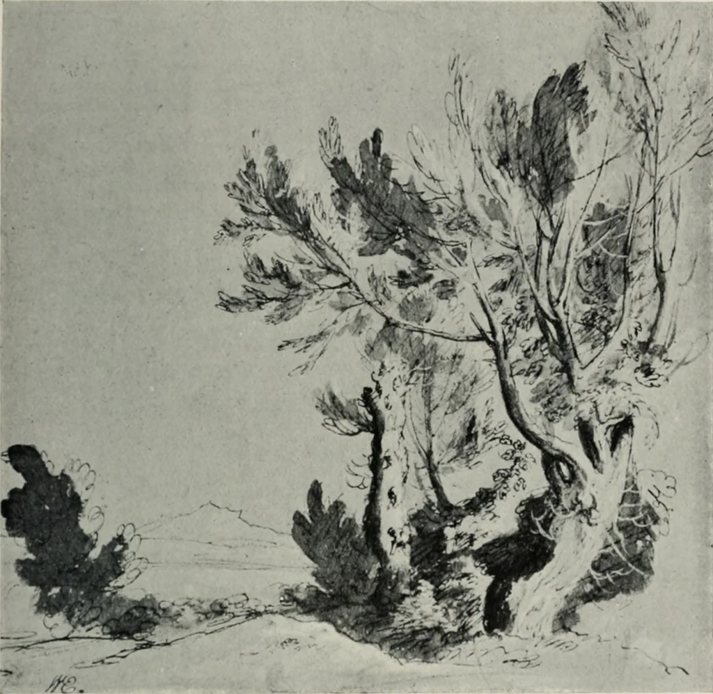 An illustration from Aims and ideals in art : eight lectures delivered to the students of the Royal academy, 1906, leaf 188