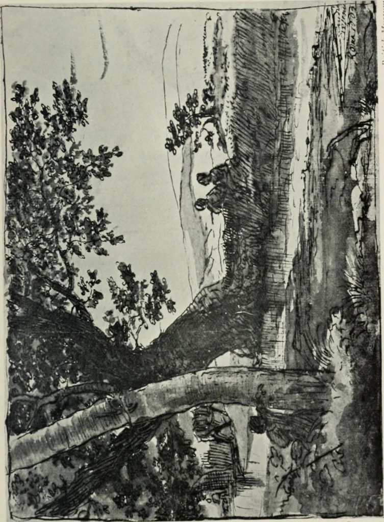 An illustration from Aims and ideals in art : eight lectures delivered to the students of the Royal academy, 1906, leaf 218