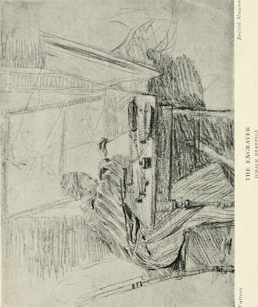 An illustration from Aims and ideals in art : eight lectures delivered to the students of the Royal academy, 1906, leaf 241