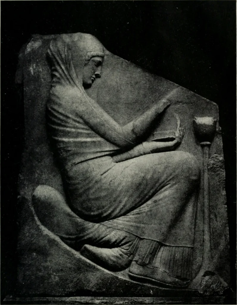 An illustration from Aims and ideals in art : eight lectures delivered to the students of the Royal academy, 1906, leaf 32