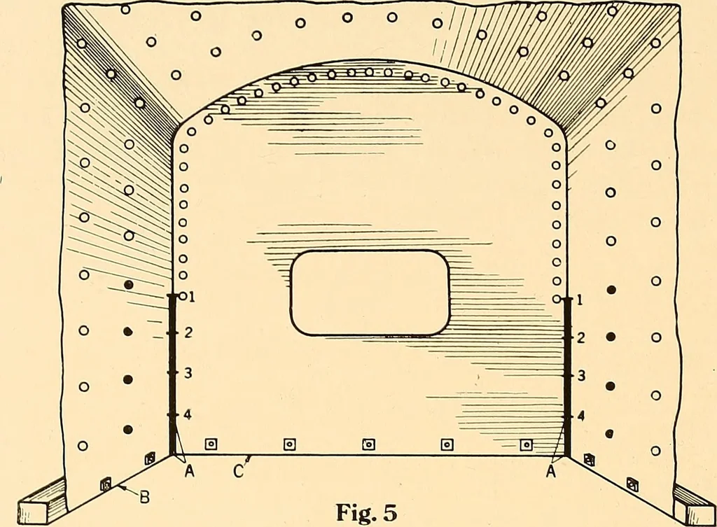 An illustration from Airco welding of locomotive fireboxes, 1919, leaf 9