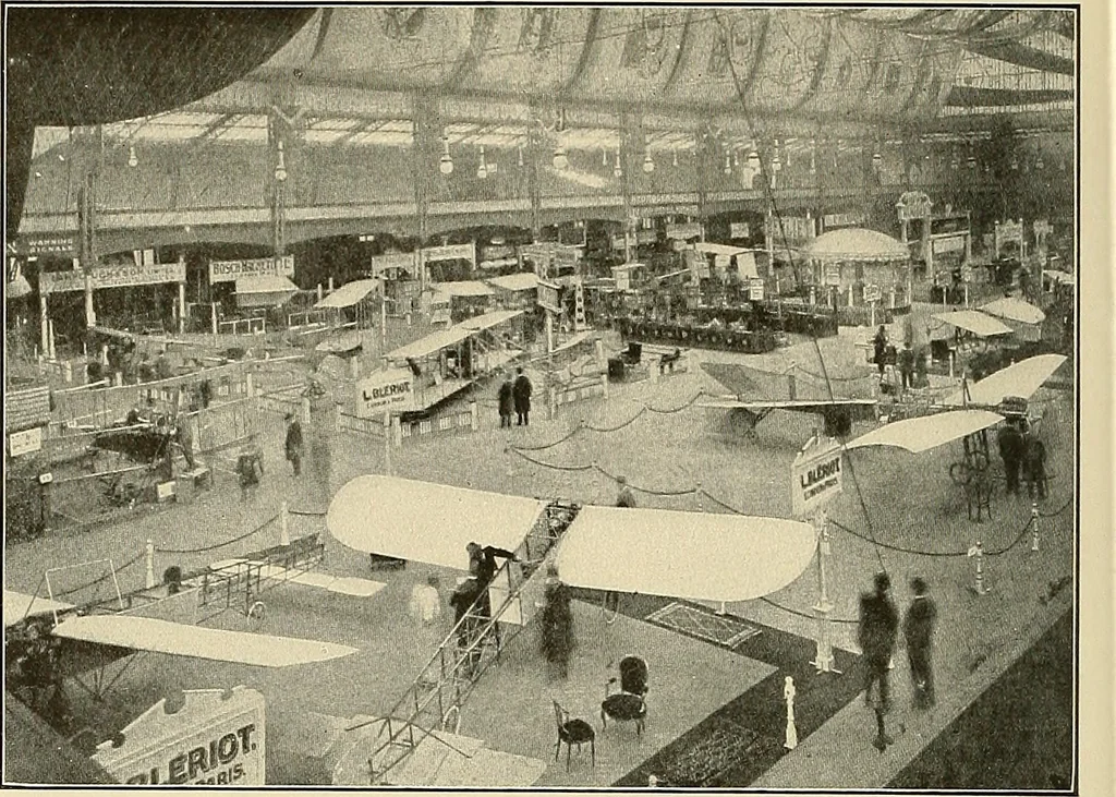 An illustration from Aircraft, 1910, leaf 121