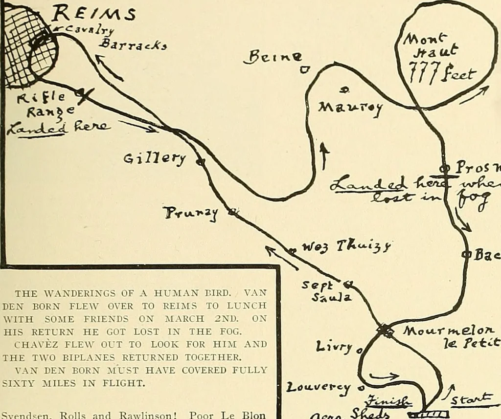 An illustration from Aircraft, 1910, leaf 122