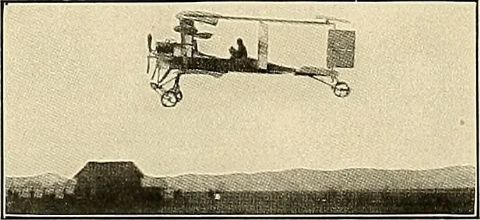 An illustration from Aircraft, 1910, leaf 123