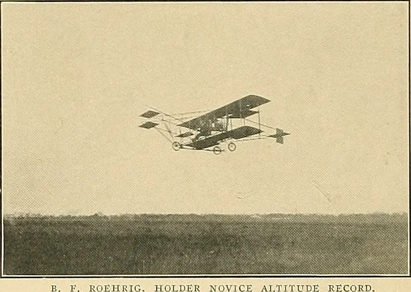An illustration from Aircraft, 1910, leaf 13