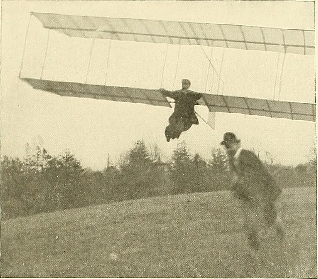An illustration from Aircraft, 1910, leaf 138