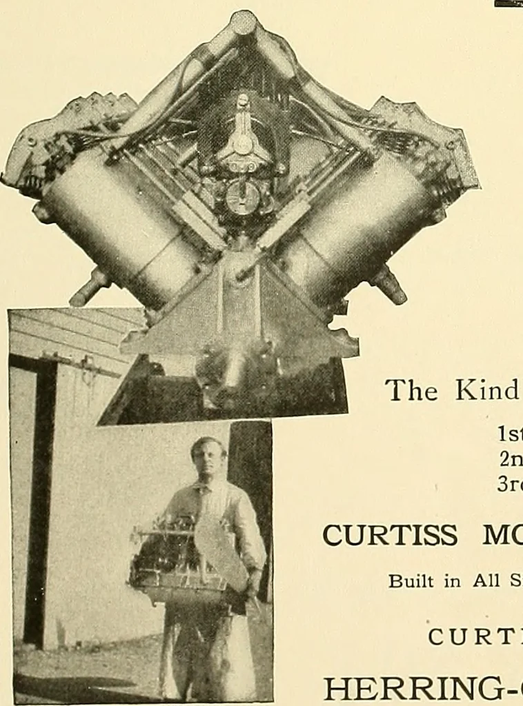An illustration from Aircraft, 1910, leaf 144