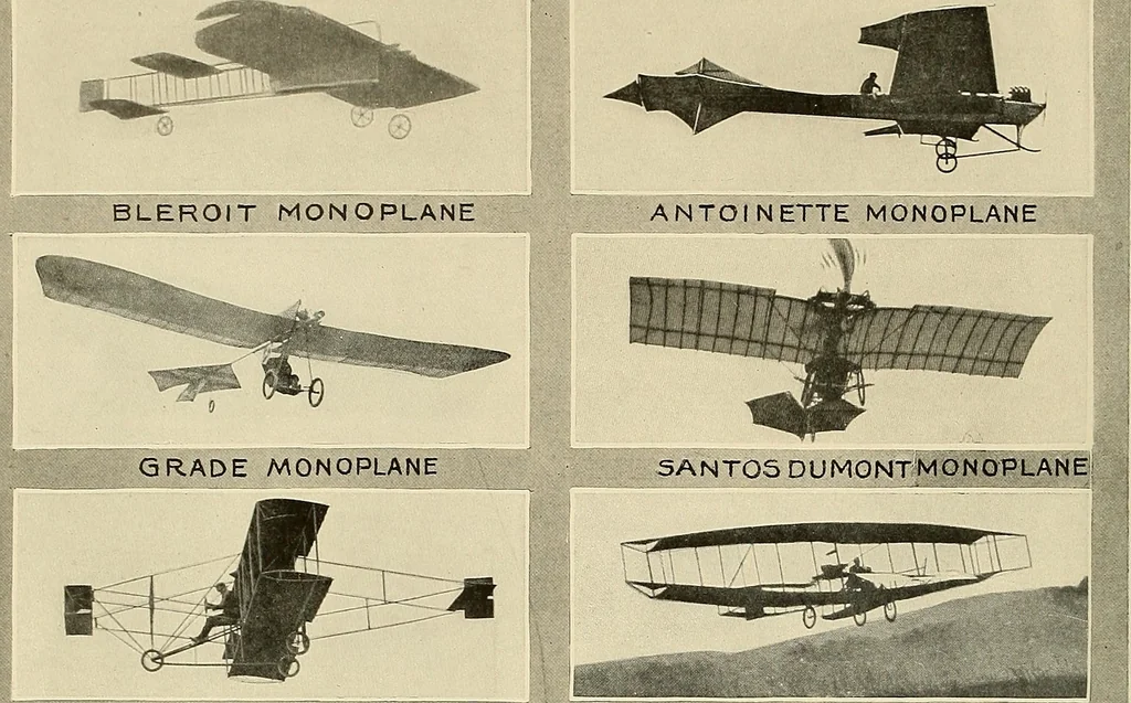 An illustration from Aircraft, 1910, leaf 15