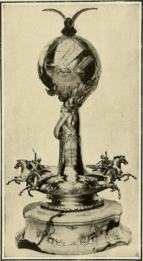 An illustration from Aircraft, 1910, leaf 151