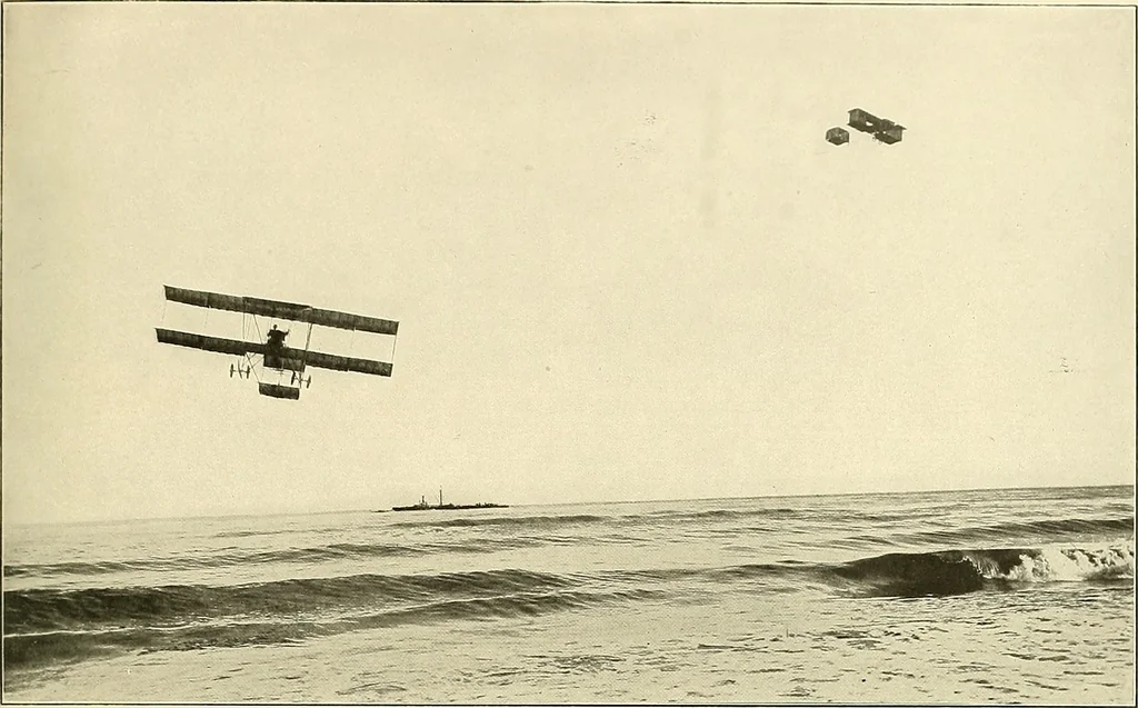 An illustration from Aircraft, 1910, leaf 152