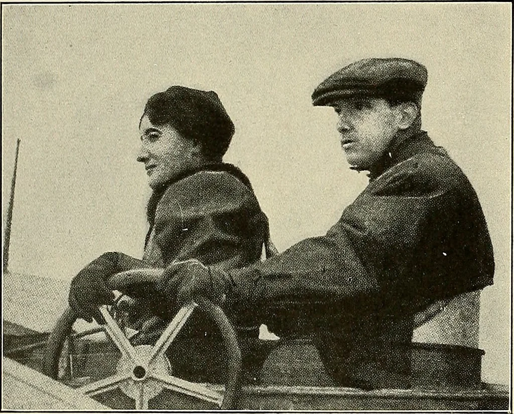 An illustration from Aircraft, 1910, leaf 157