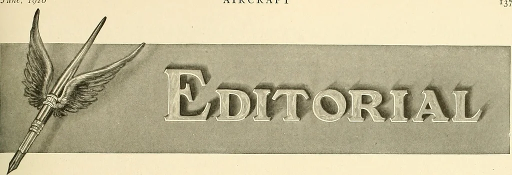 An illustration from Aircraft, 1910, leaf 158